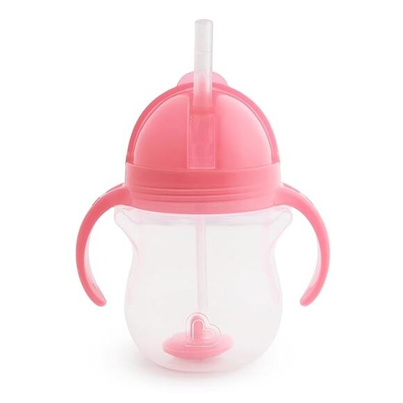 Munchkin Any Angle Sippy Cup for Toddlers, Weighted Straw Trainer Cup 3 Pack - Picture 2 of 4